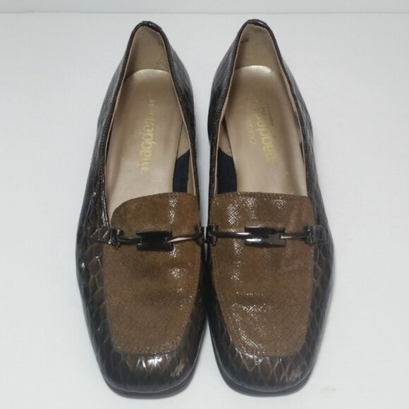 Magdesians Faux Alligator Skin Loafers 6.5 M - Picture 2 of 8